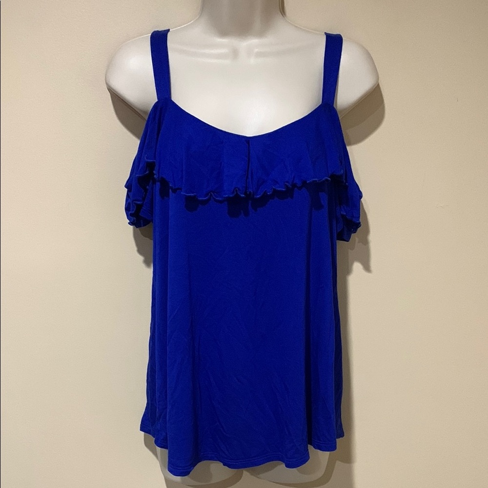Cable & Gauge cold shoulder top